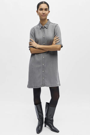 denim blousejurk grey denim