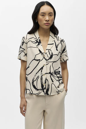 blouse met linnen