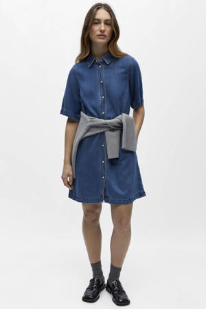 denim blousejurk