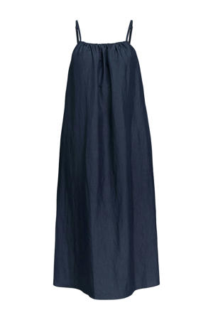 maxi jurk marineblauw