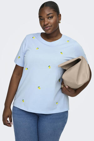 T-shirt lichtblauw