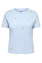 thumbnail: ONLY CARMAKOMA T-shirt lichtblauw