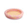 Swim Essentials  vibrant stripes roze kinderzwembad (Ø100 cm)