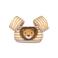 Swim Essentials bruin/wit puddle jumper (2-6 jaar / 15-30 kg)
