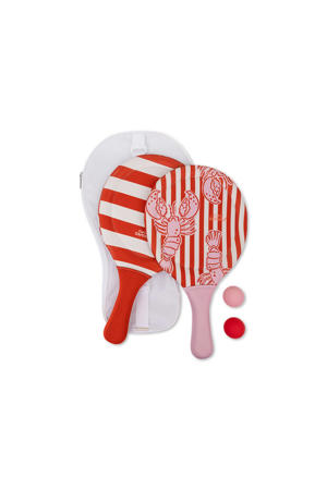  lobster bay roze strandtennis set (40 cm)