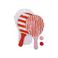 Swim Essentials lobster bay roze strandtennis set (40 cm)