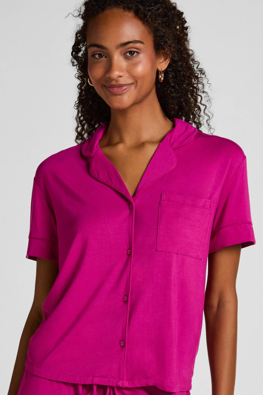Hunkemöller pyjamatop fuchsia