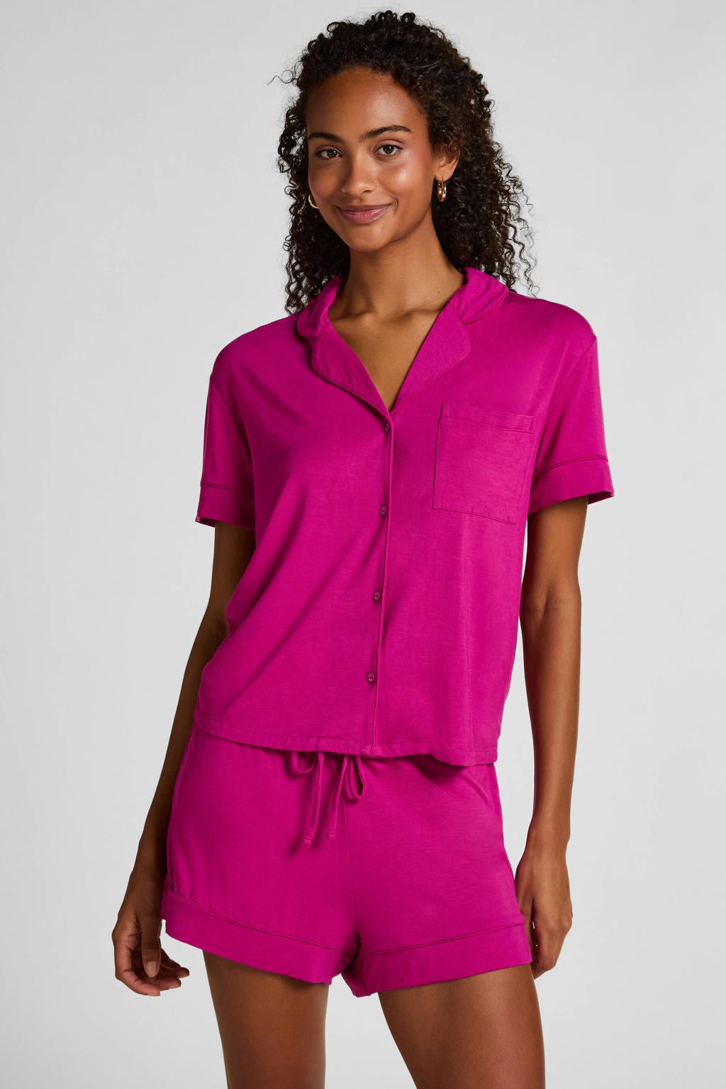 Hunkemöller pyjamashort fuchsia