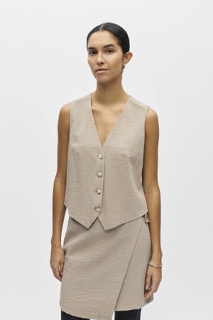 gilet taupe