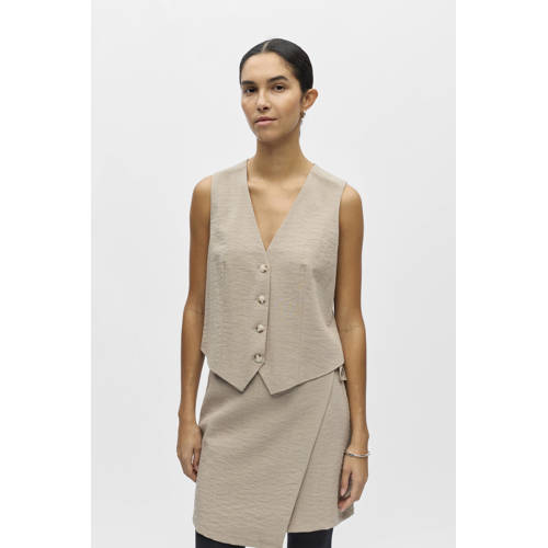 OBJECT gilet taupe afbeelding