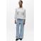 OBJECT Objsanni high waist wide leg jeans met krijtstreep light blue denim