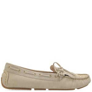 BILLY Indy suède mocassins beige