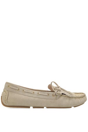 BILLY Indy suède mocassins beige