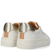 thumbnail: Fred de la Bretoniere leren sneakers wit/goud
