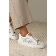 thumbnail: Fred de la Bretoniere leren sneakers wit