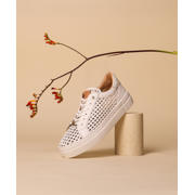 thumbnail: Fred de la Bretoniere leren sneakers wit