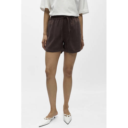 OBJECT denim straight regular waist short afbeelding