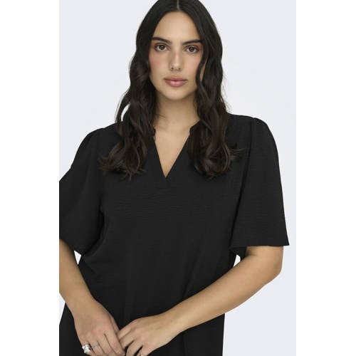 ONLY CARMAKOMA mini jurk zwart afbeelding