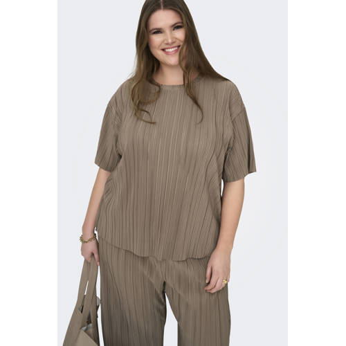 ONLY CARMAKOMA top kaki afbeelding