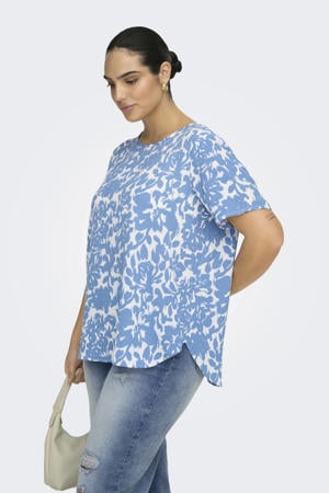 top blauw