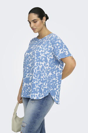 top blauw