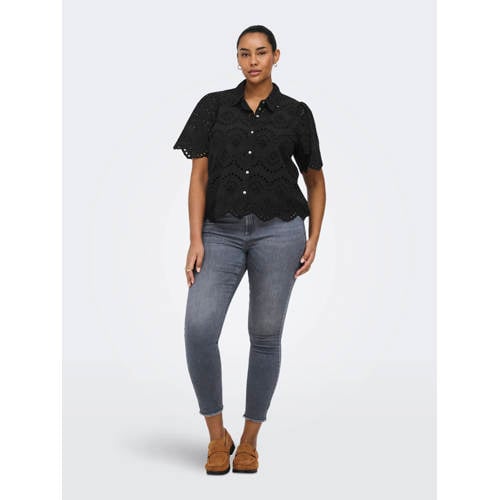 ONLY CARMAKOMA blouse broderie afbeelding