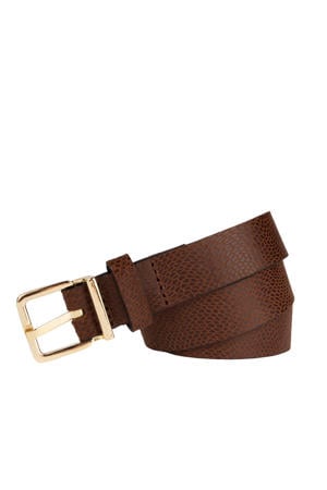 leren riem bruin