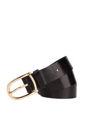 leren riem zwart