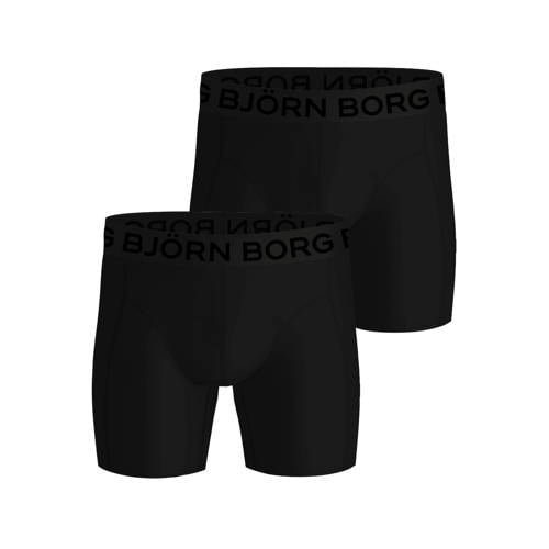 Björn Borg sportboxershort zwart (set van 2)