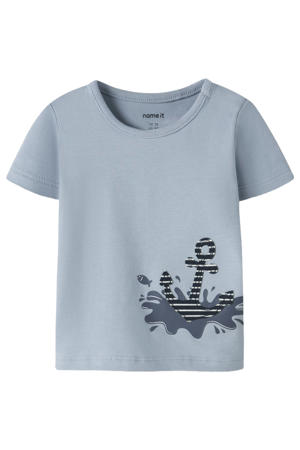 T-shirt blauw