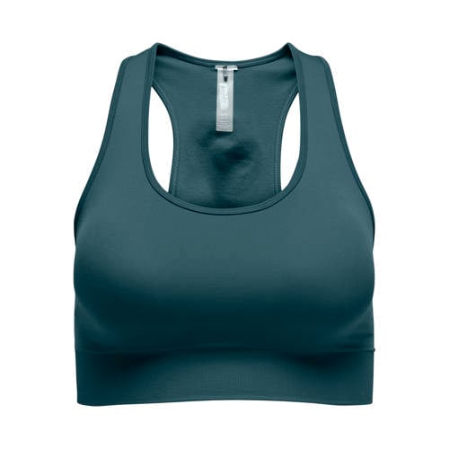 ONLY PLAY CURVY Plus Size level 2 sportbh ONPDAISY petrol afbeelding