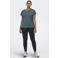 ONLY PLAY Plus Size sportshirt ONPAUBREE petrol