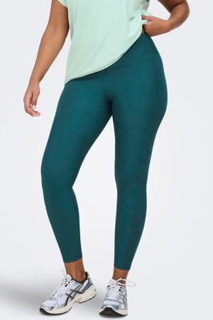 Plus Size sportlegging ONPJANA petrol