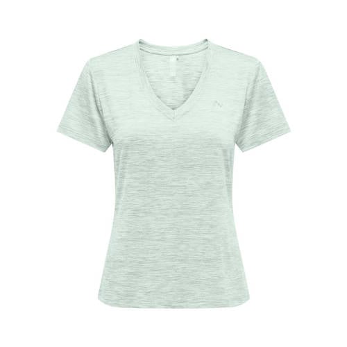 ONLY PLAY CURVY sportshirt Onpcore mintgroen afbeelding