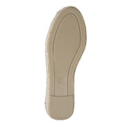 thumbnail: Shabbies Amsterdam PALMA Kimono leren espadrilles zwart/beige