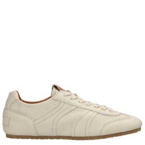 Ciska Base leren sneakers ecru