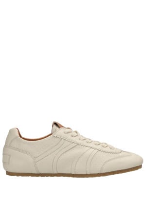 Ciska Base leren sneakers ecru