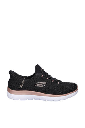 Hands Free Slip-Ins Summits sneakers zwart