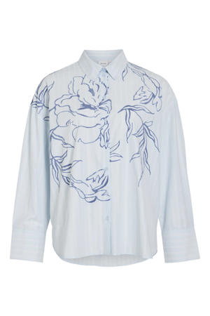 blouse lichtblauw