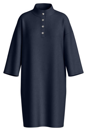 korte jurk marineblauw