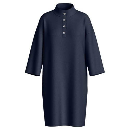 VILA korte jurk marineblauw afbeelding