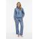 VILA denim blouse blauw