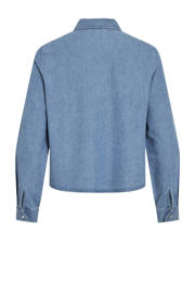 thumbnail: VILA denim blouse blauw