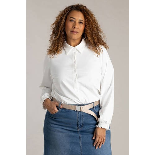 Colletta blouse wit afbeelding