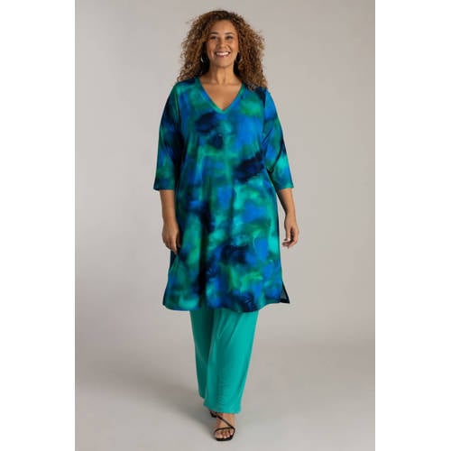 Colletta A-lijn jurk blauw afbeelding