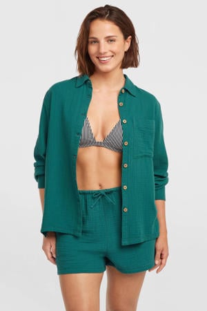 blouse petrol