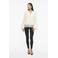 VILA blouse met kant  ecru