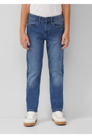 slim fit jeans medium blue denim