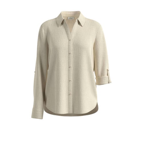 s.Oliver blouse ecru afbeelding