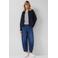 s.Oliver high waist barrel jeans dark blue denim